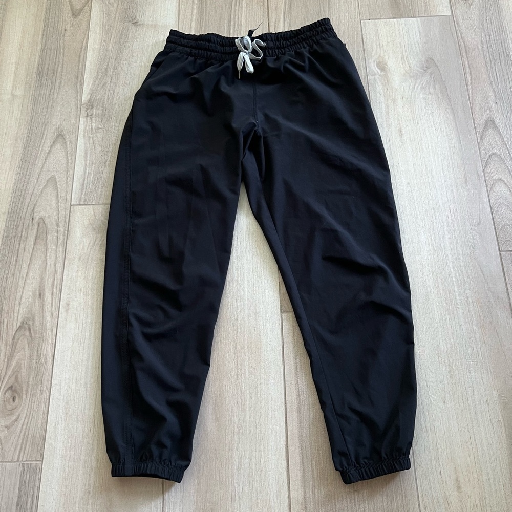 Vuori Black Joggers with Drawstring Waist